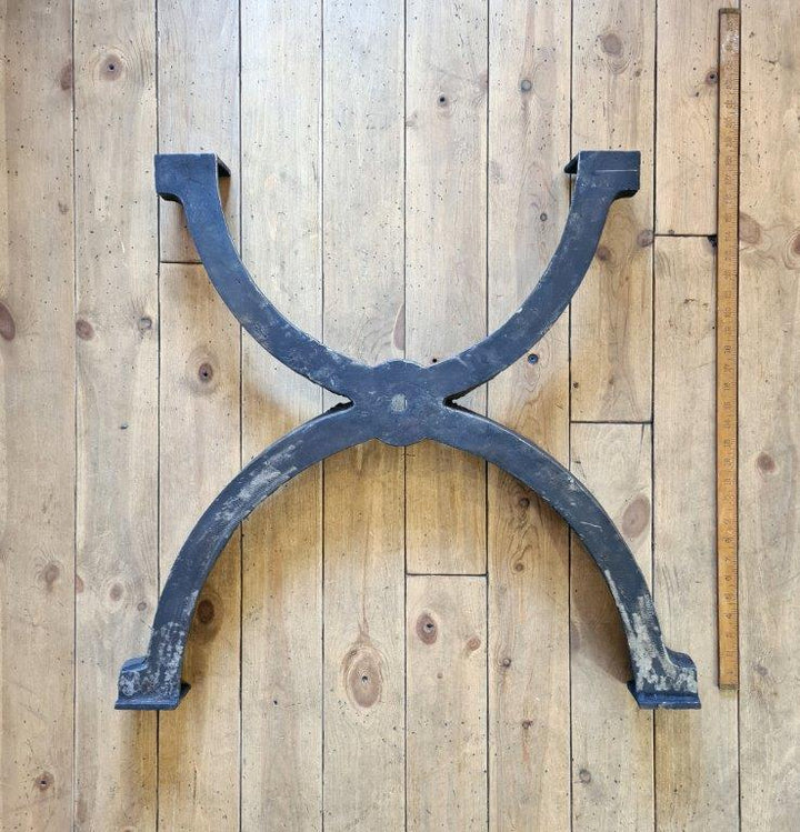 Dining Table End Frame ROMILLE Cast Iron 710mm x 750mm