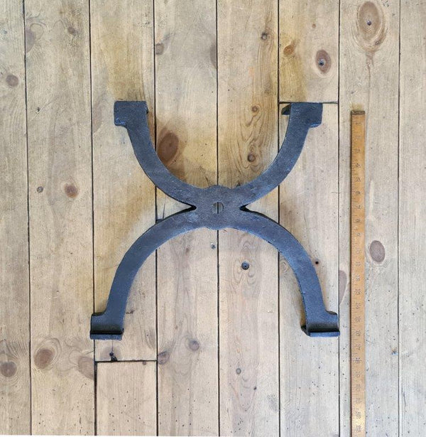 Coffee Table End Frame ROMILLE Cast Iron 400mm x 340mm