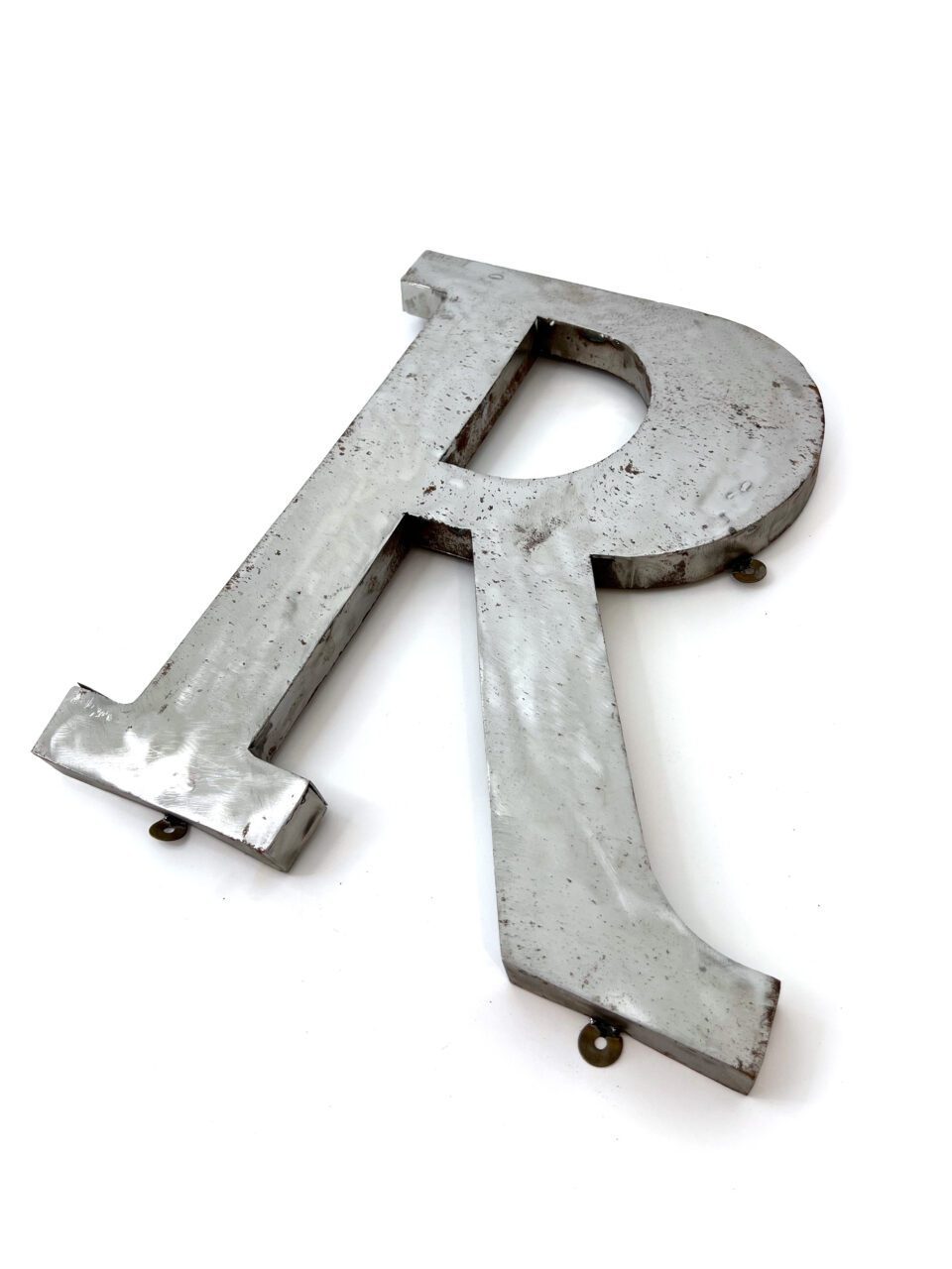 Wall Mounted Letter 'R' Antique Finish 400mm 16