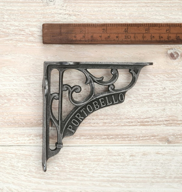 Shelf Bracket PORTOBELLO Heritage Cast Ant Iron 5.0" x 5.0"