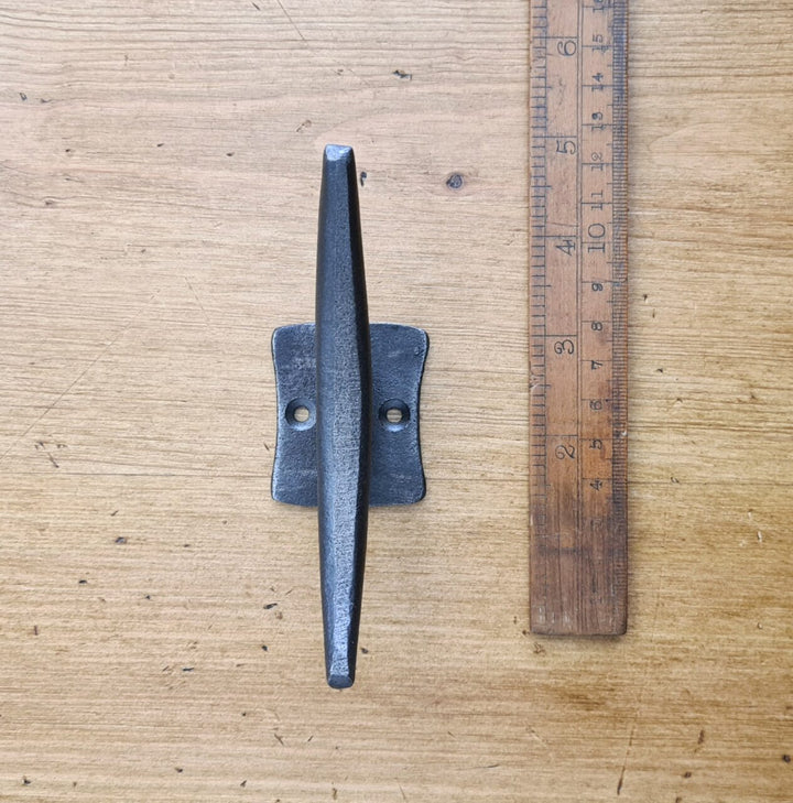 Cleat Hook MOORING Small Double Ant Iron 120mm