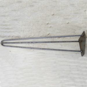Antique Iron Hairpin Table Leg 500mm
