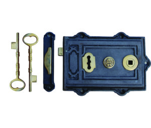 Devenport Rim Lever Lock with Keys