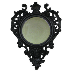 Cast Iron Gargoyle mirror
