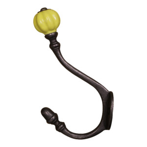 Yellow Albany Acorn Hook by Cottingham Collection