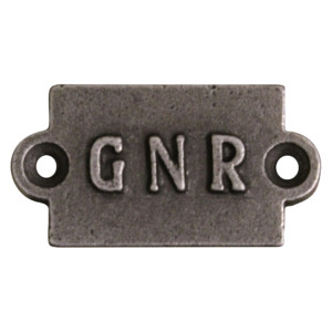 GNR Cast Iron Plaque